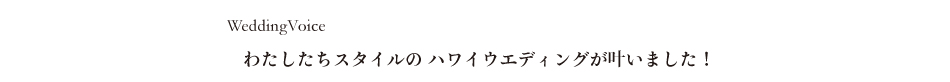 ルルズ・ハワイウエディング 教会（会場）一覧